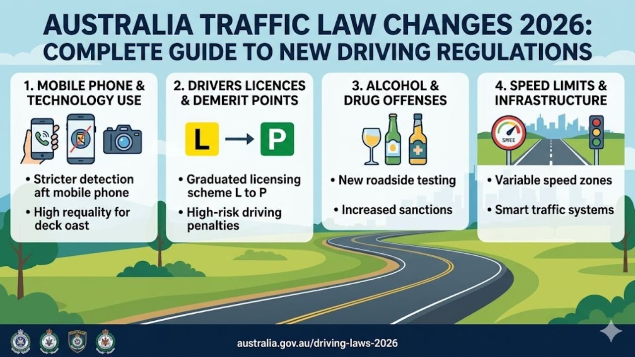 Australia Traffic Law Changes 2026: Complete Guide to New Driving Regulations