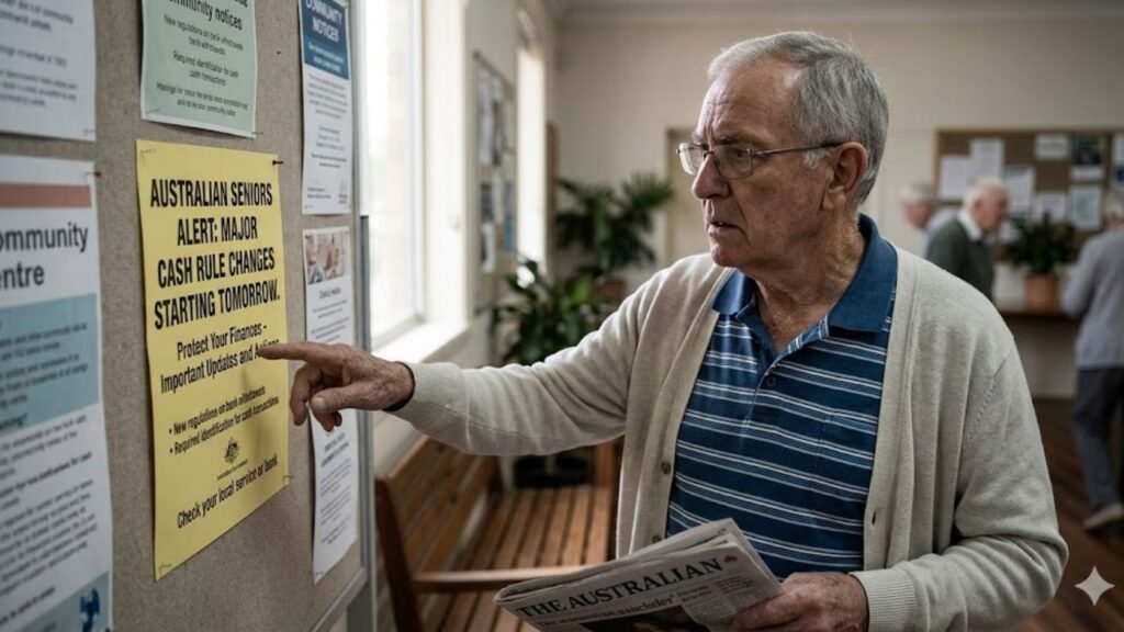 Australian Seniors Alert: Major Cash Rule Changes Coming Tomorrow