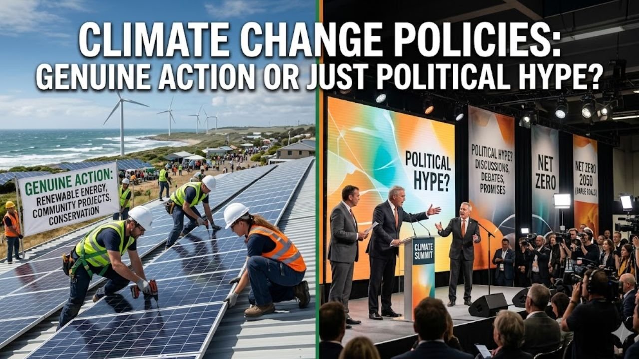 Climate Change Policies: Genuine Action or Just Political Hype?