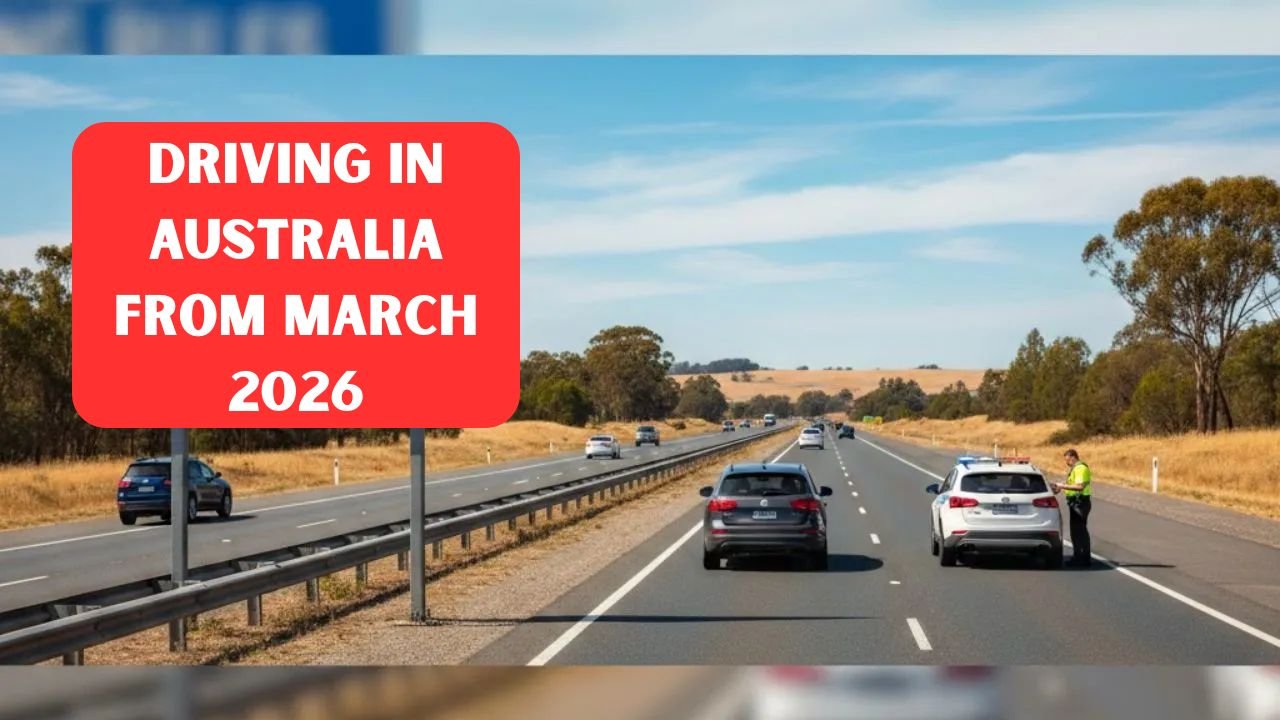Driving in Australia from March 2026: New Laws, Fines, and Safety Rules Explained