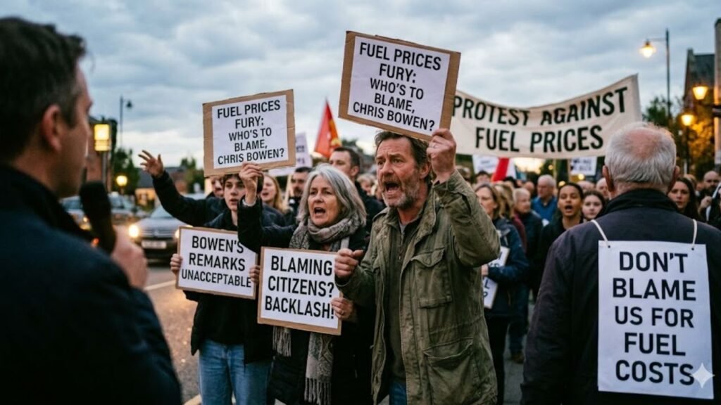 Fuel Prices Fury: Chris Bowen’s Remarks Blaming Citizens Trigger Backlash