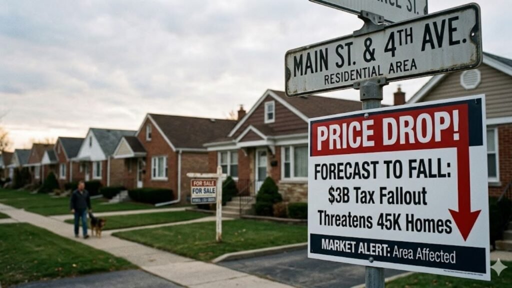 Property Prices Forecast to Fall as $3B Tax Fallout Threatens 45K Homes